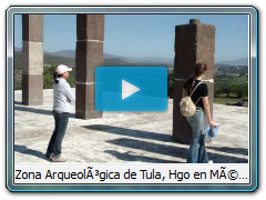 Zona ArqueolÃ³gica de Tula, Hgo en MÃ©xico