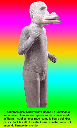 Quetzacoatl en la figura de Ehecatl