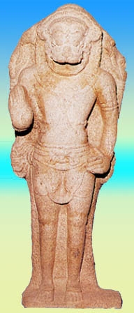 vishnu-leon.jpg - Vishnu en su encarnación como león.