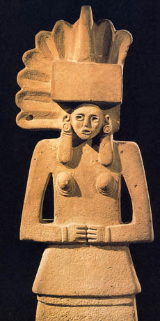 Diosa Tlazolteotl, era comunmente asociada con la suciedad y pecados carnales
