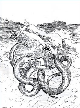 caica_tenten.jpg - Caicavilu y tentenvilu.Mitología chilena.