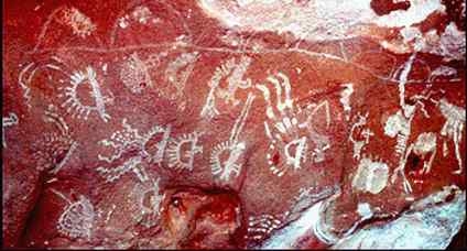 mural_cerro_colorado.jpg - Mural en Cerro Colorado. Pintura rupestre en Argentina.
